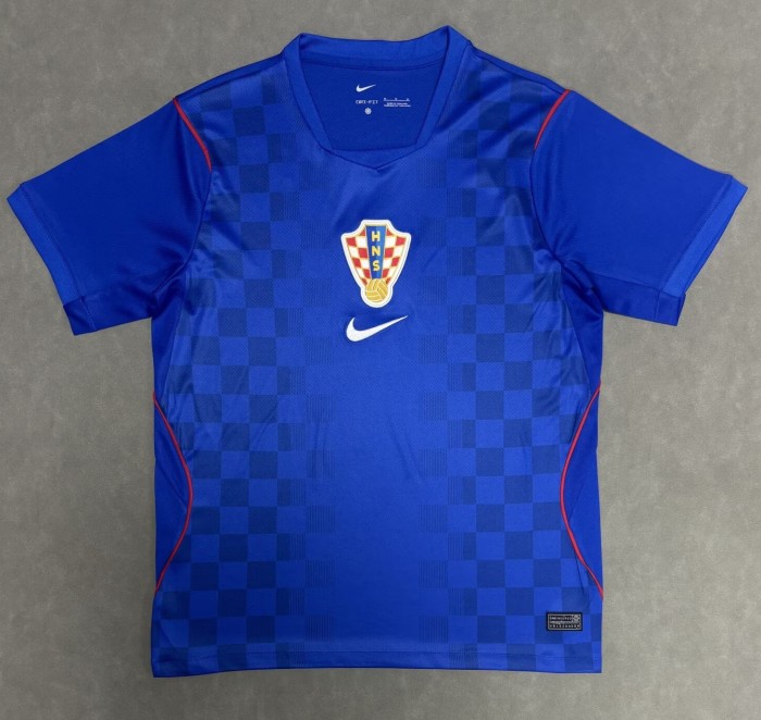 2026 Croatia Away Fans Soccer Jersey