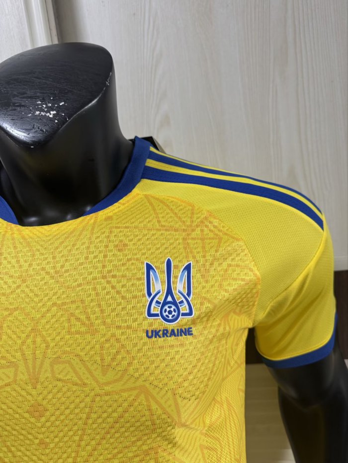 2026 Ukraine Home Player Version Soccer Jersey