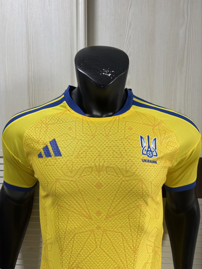 2026 Ukraine Home Player Version Soccer Jersey