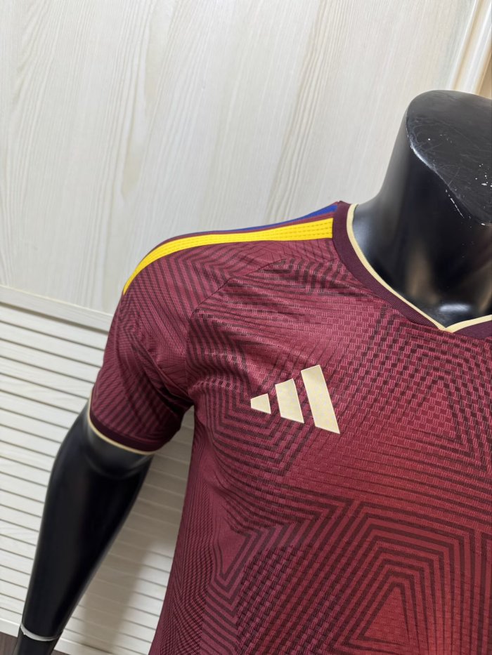 2026 Venezuela Home Player Version Soccer Jersey