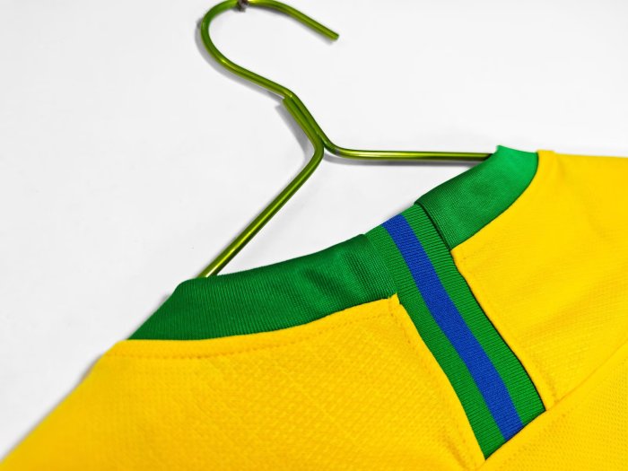 2018 Brazil Home Retro Soccer Jersey