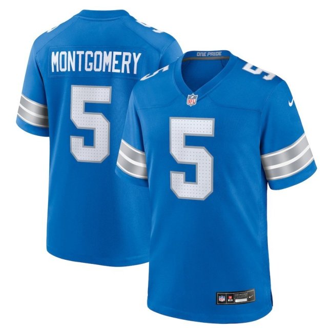 2025 NFL Lions New Pattern Jersey