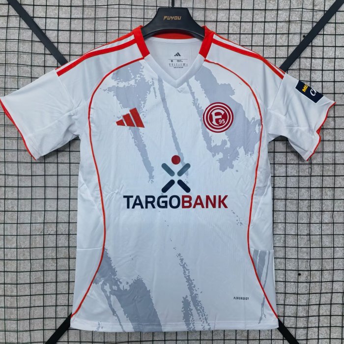 25-26 Fortuna Dusseldorf Away Fans Soccer Jersey