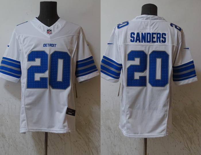 2025 NFL Lions New Pattern Jersey