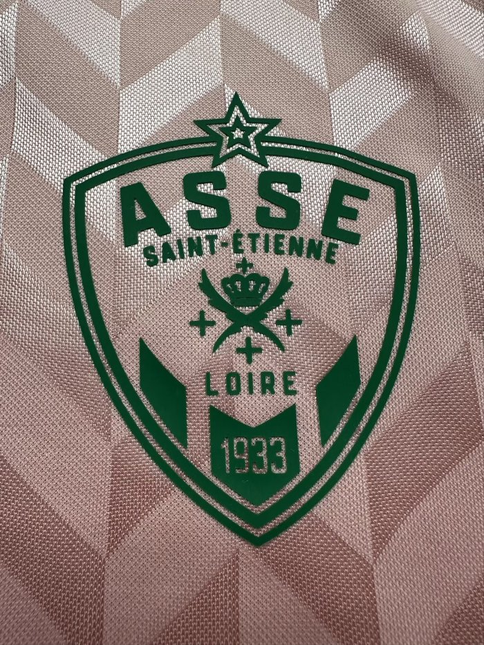 25-26 Saint Etienne Pink Special Edition Fans Soccer Jersey