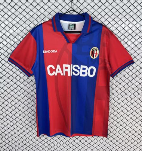 1996-1997 Bologna Home Retro Soccer Jersey