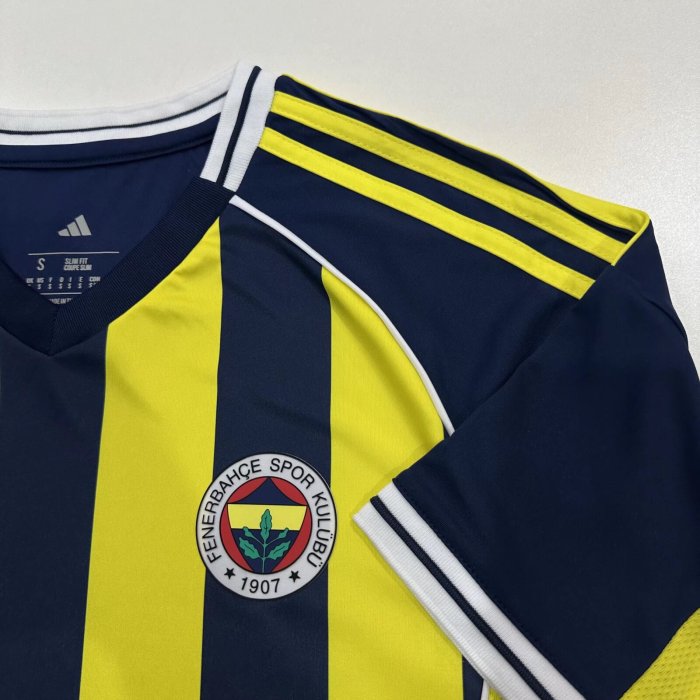 25-26 Fenerbahce Home Fans Soccer Jersey*空白版