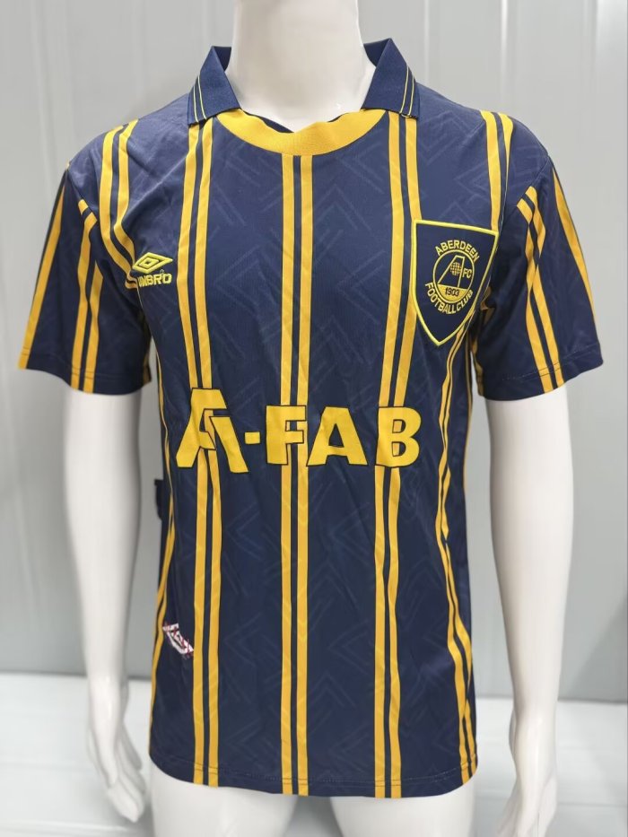 1993-1994 Aberdeen Away Retro Soccer Jersey