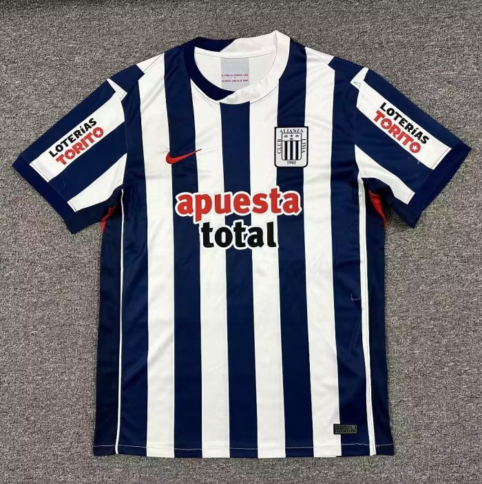 2026 Alianza Lima Home Fans Soccer Jersey
