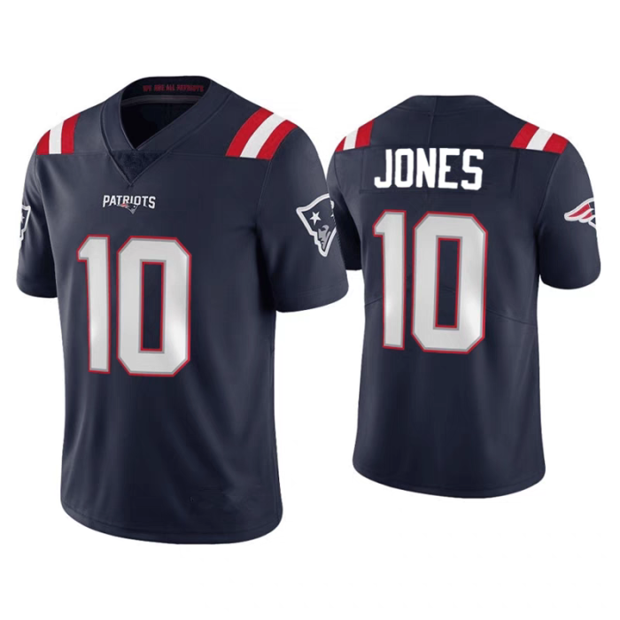 2025 NFL New England Patriots New Pattern Jersey