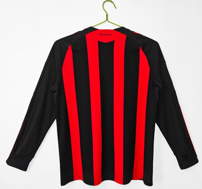 2008-2009 ACM Home Long Sleeve Retro Soccer Jersey