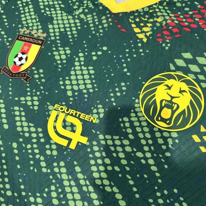 25-26 Cameroon Home Player Soccer Jersey