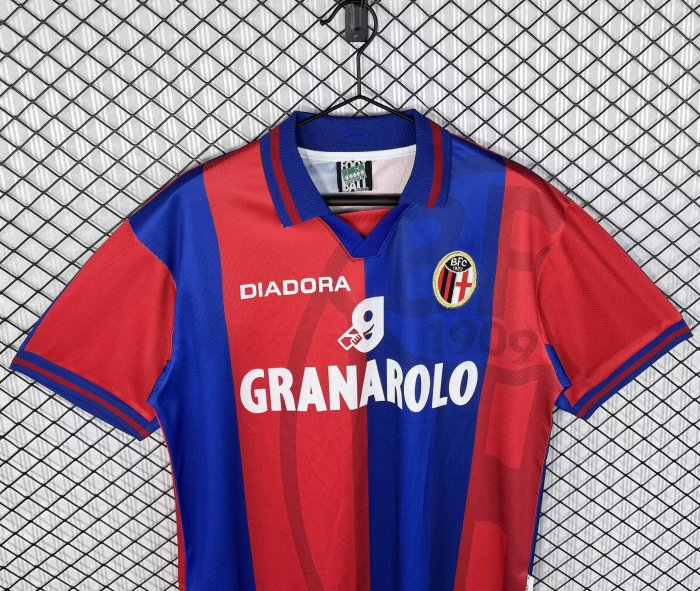 1997-1998 Bologna Home Retro Soccer Jersey