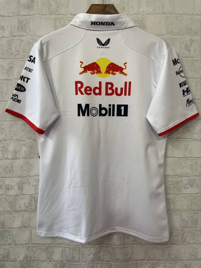2025 F1 Red Bull New Pattern Short Sleeve Racing Suit