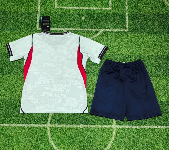 2026 England Home Kids Soccer Jersey