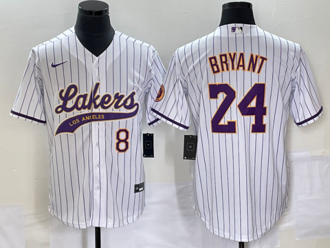 2025 MLB Los Angeles Lakers New Pattern Jersey