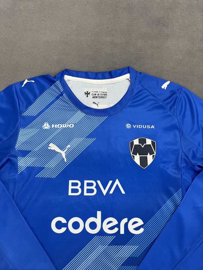 25-26 Monterrey Third Long Sleeve Soccer Jersey (长袖)