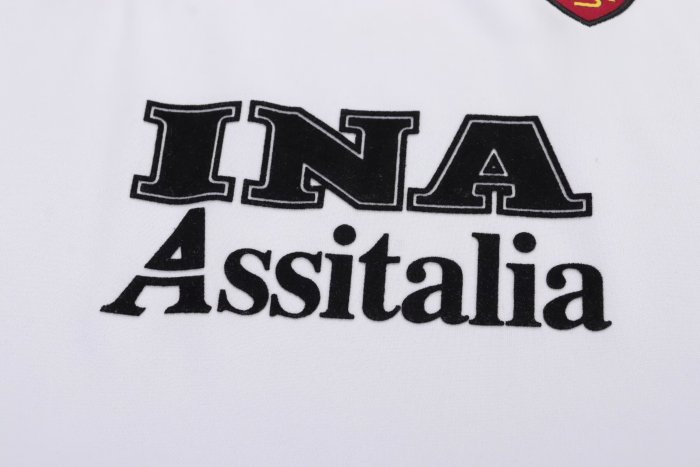 1998-1999 Roma Away Retro Kids Soccer Jersey