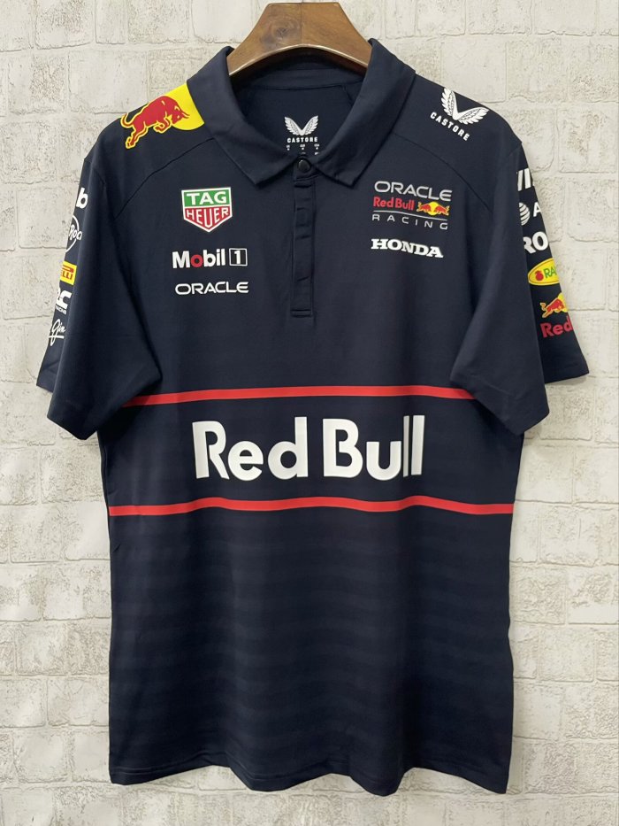 2025 F1 Red Bull New Pattern Short Sleeve Racing Suit