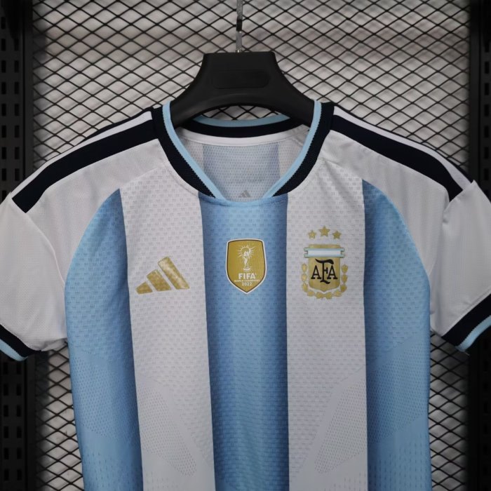2026 World Cup Argentina Home Women Player Version Soccer Jersey (女)