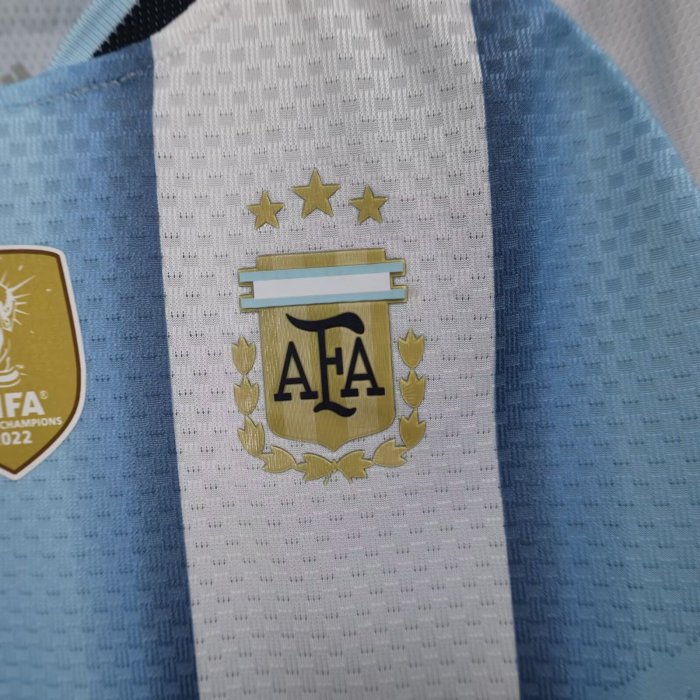 2026 World Cup Argentina Home Women Player Version Soccer Jersey (女)
