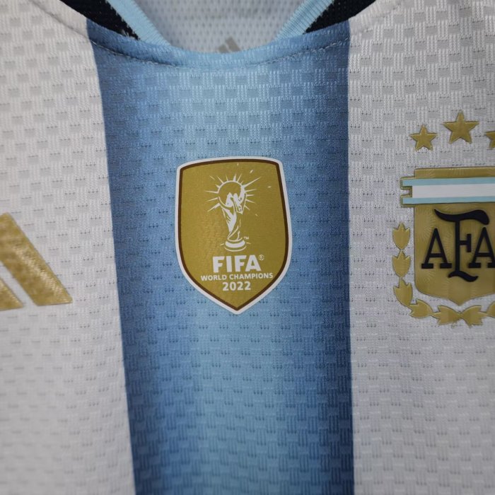 2026 World Cup Argentina Home Women Player Version Soccer Jersey (女)