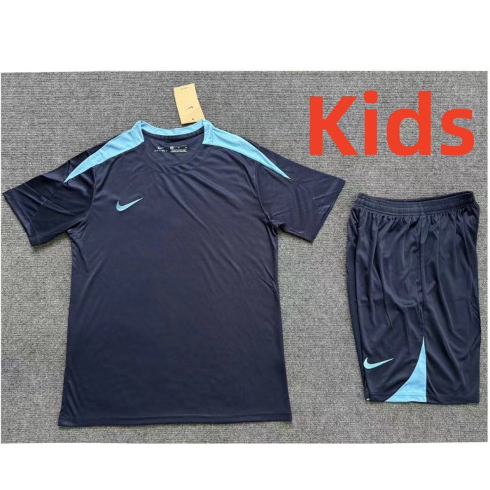 2025 NK Bule Kids Training Short Suit