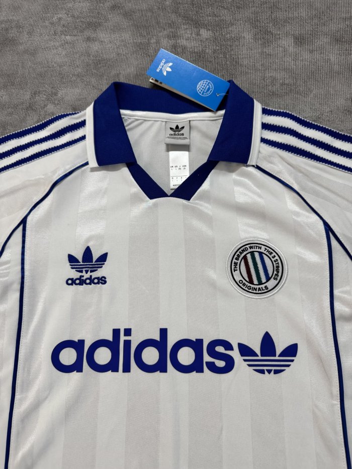 2025 AD White Polo Short Sleeve