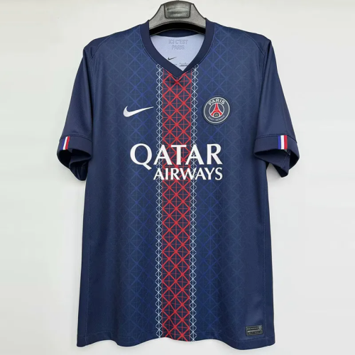 25-26 PSG Home Fans Soccer Jersey 1:1 Thai Quality