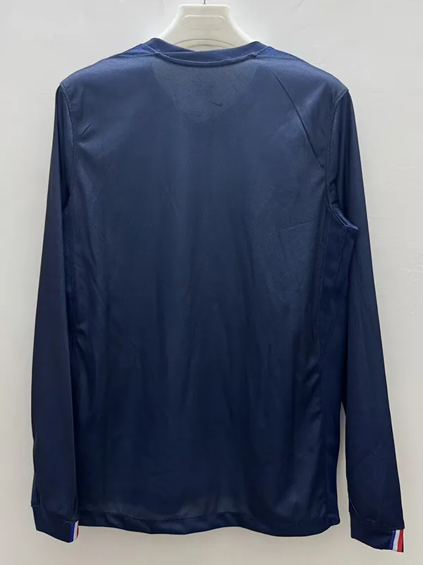 25-26 PSG Home Long Sleeve Fans Soccer Jersey (长袖)