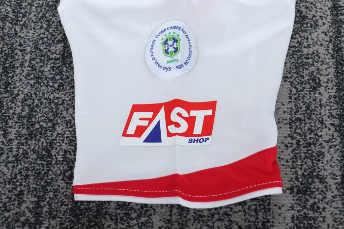 2007-2008 Sao Paulo Home Retro Kids Soccer Jersey