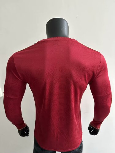 25-26 Bayern 125th Anniversary Long Sleeve Player Version Soccer Jersey (长袖球员)
