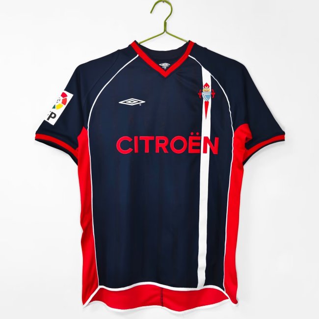 2001-2002 Celta Away Retro Soccer Jersey