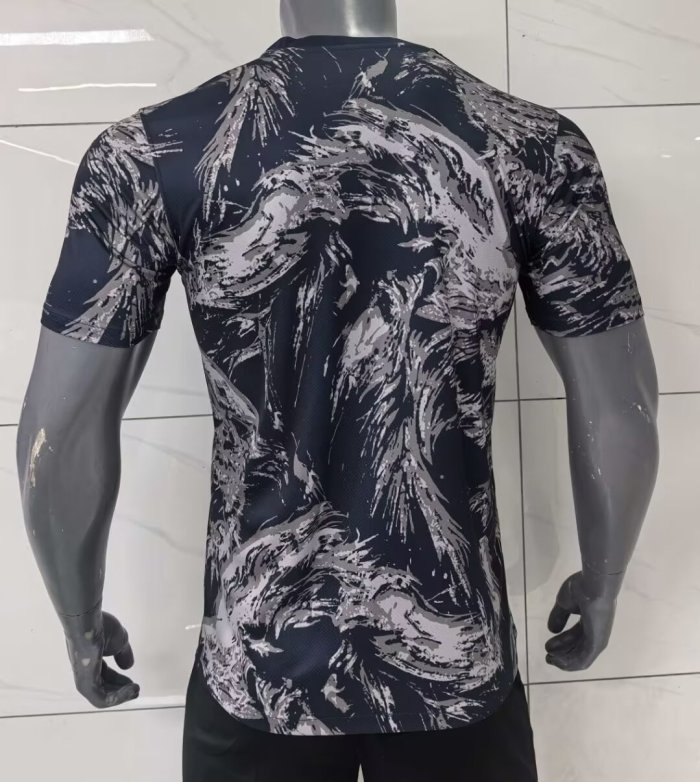 2026 England Grey Black Training shirts