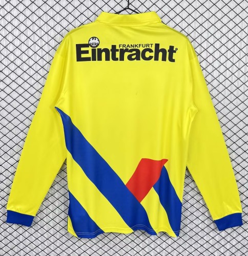 1993-1996 Frankfurt Away Long Sleeve Retro Soccer Jersey