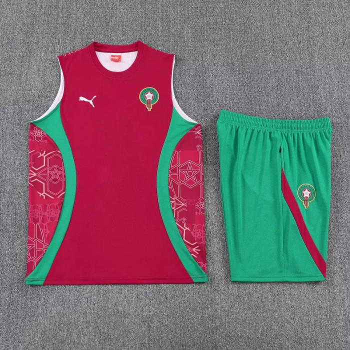 25-26 Morocco High Quality Tank Top And Shorts Suit