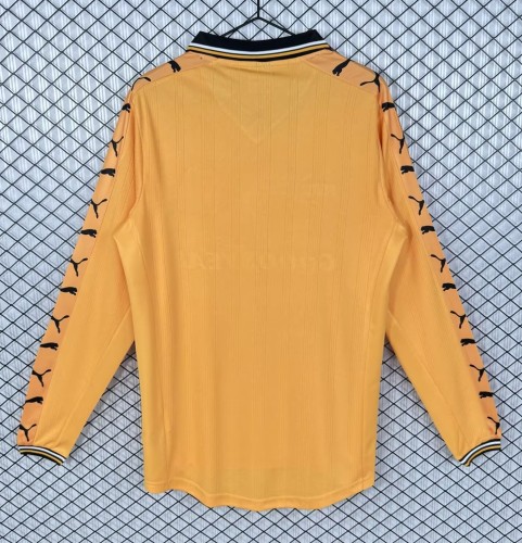 1998-1999 Wolves Home Long Sleeve Retro Soccer Jersey