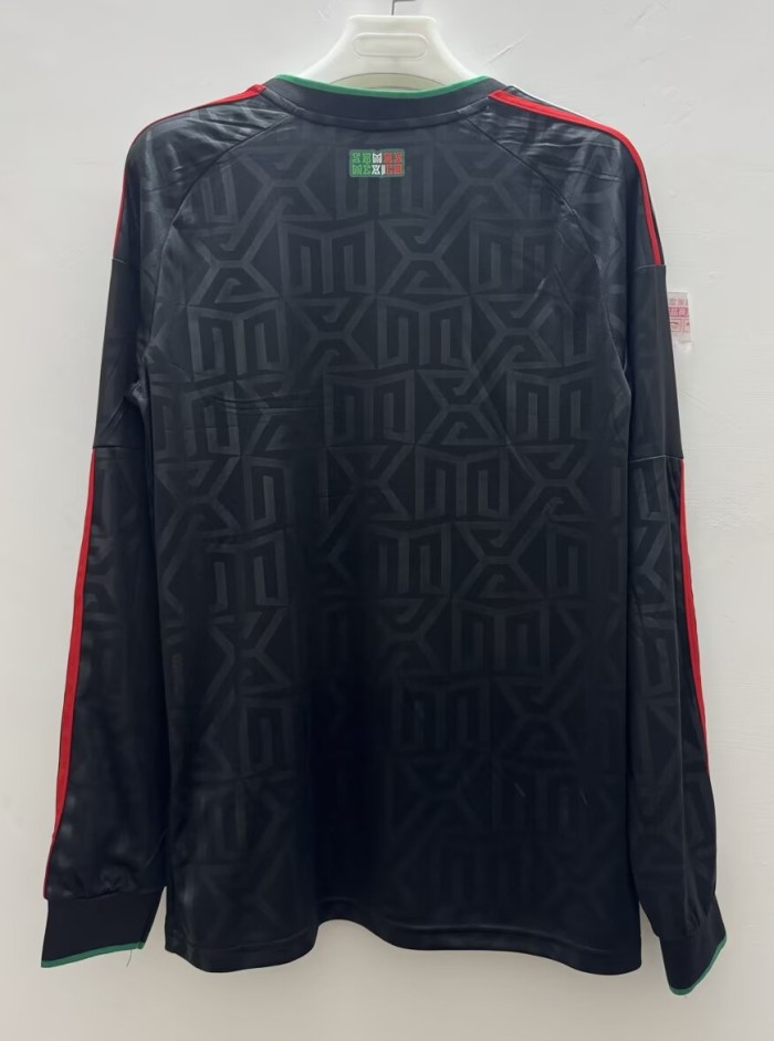 2026 Mexico Third Long sleeves Fans Soccer Jersey (长袖)
