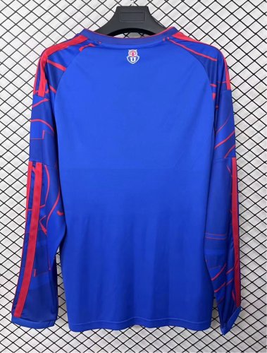 2026 Universidad De Chile Home Long Sleeve Fans Soccer Jersey