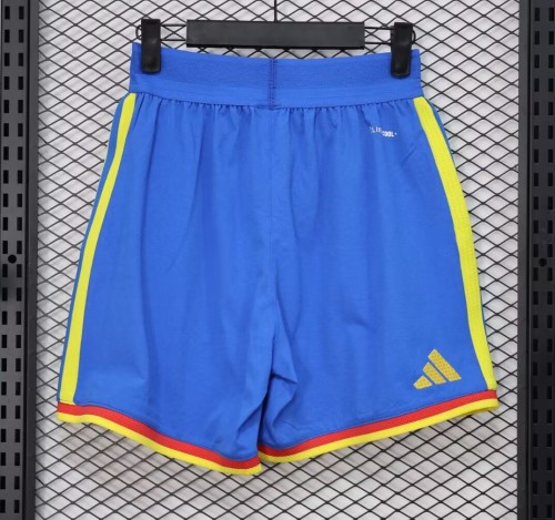 2026 Colombia Blue Player Version Shorts Pants (球员短裤)