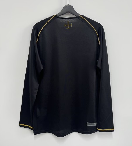 2006 Portugal Away Long Sleeve Retro Soccer Jersey