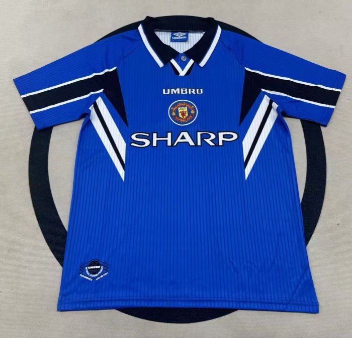 1996-1998 Man Utd Third Retro Soccer Jersey