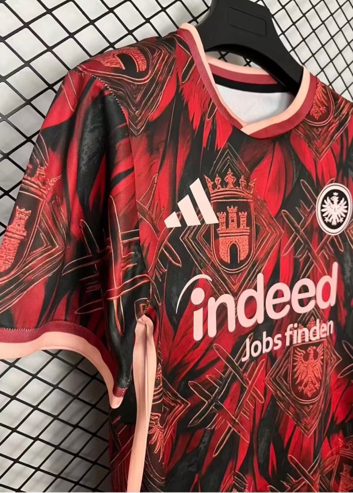 25-26 Frankfurt Red Special Edition Fans Soccer Jersey