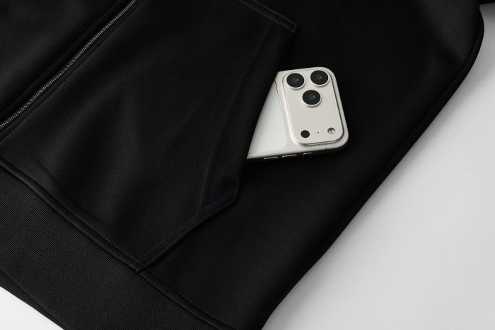 2026 AD Black Jacket Tracksuit 