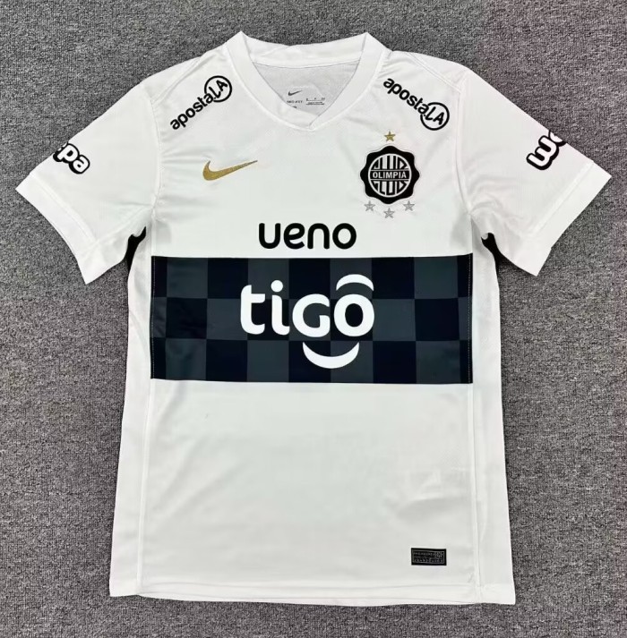 2026 CD Olimpia Home Fans Soccer Jersey