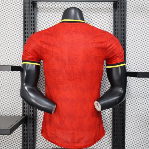 2026 World Cup Belgium Home Player Version Soccer Jersey