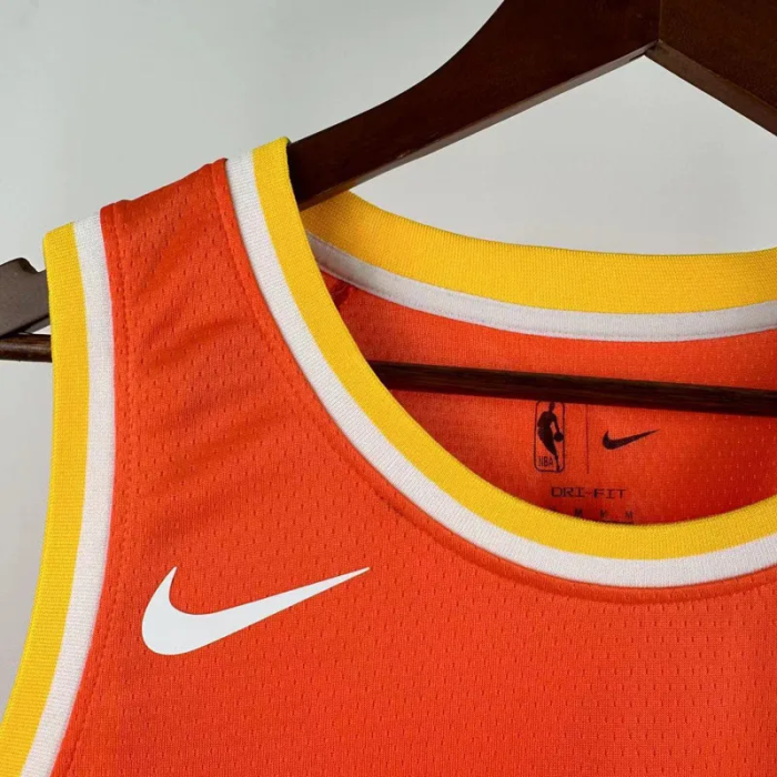 25-26 Cleveland Cavaliers MITCHELL #45 Orange City Edition Top Quality Hot Pressing NBA Jersey