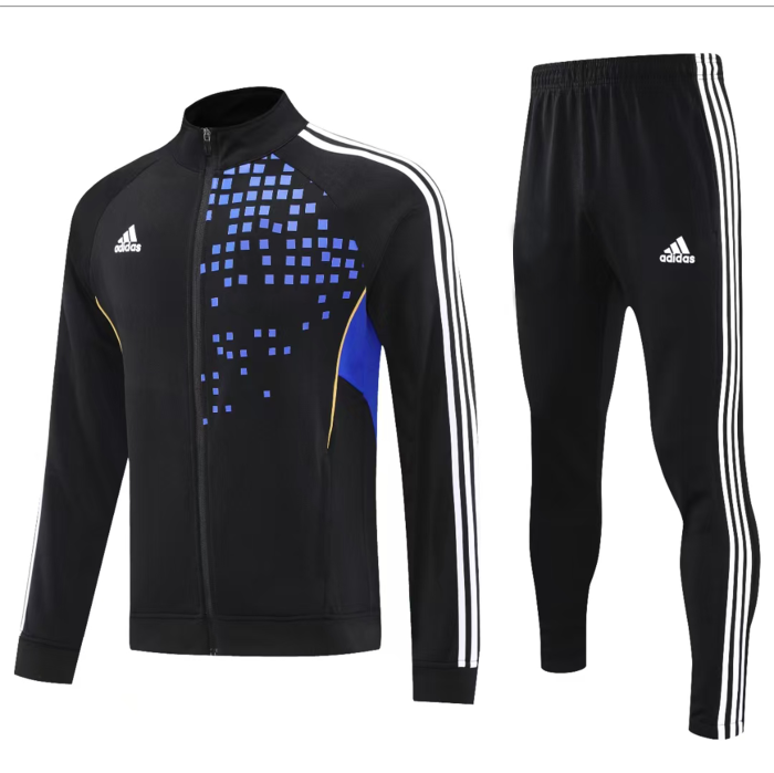 2026 AD Black Jacket Tracksuit 