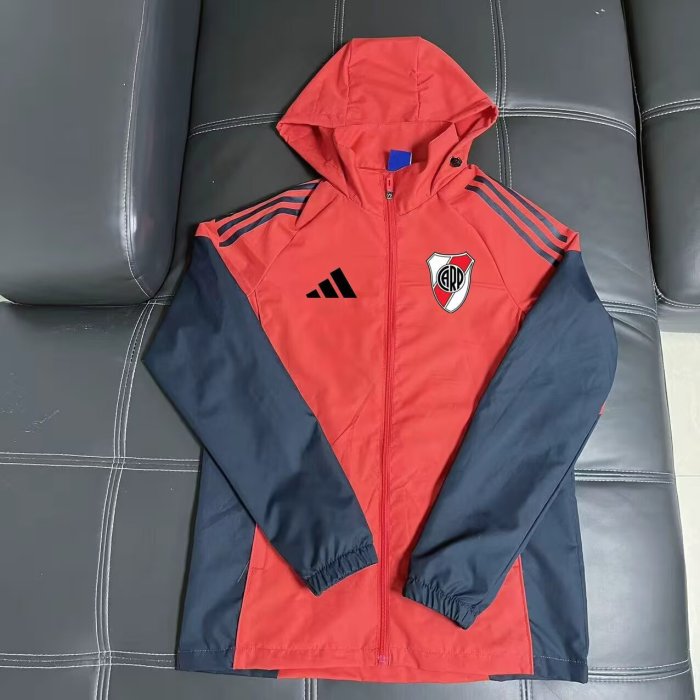 2026 River Plate New Pattern Windbreaker
