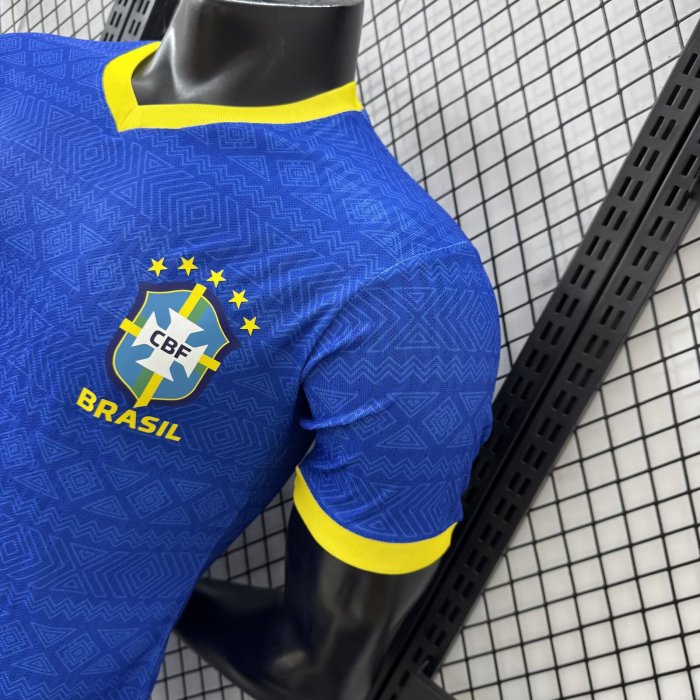 26-27 Brazil Blue Special Edition Player Version Soccer Jersey